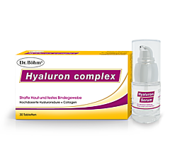 Dr. Böhm Hyaluron complex Tabletten + Hyaluron Serum - 1 PK