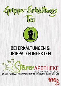 STEIRER TEE GRIPPE - ERKÄLTUNGSTEE - 100 Stück